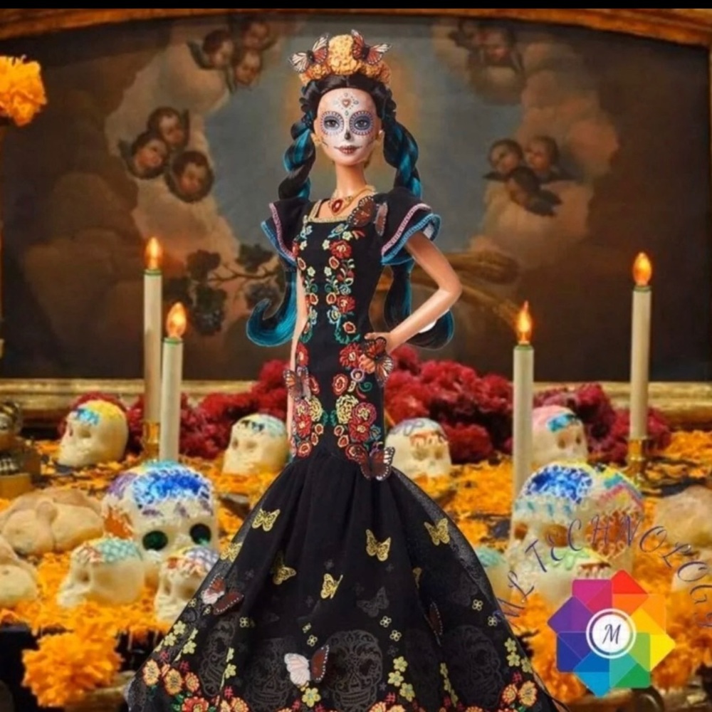 2019 BARBIE DIA DE LOS MUERTOS DAY OF THE DEAD